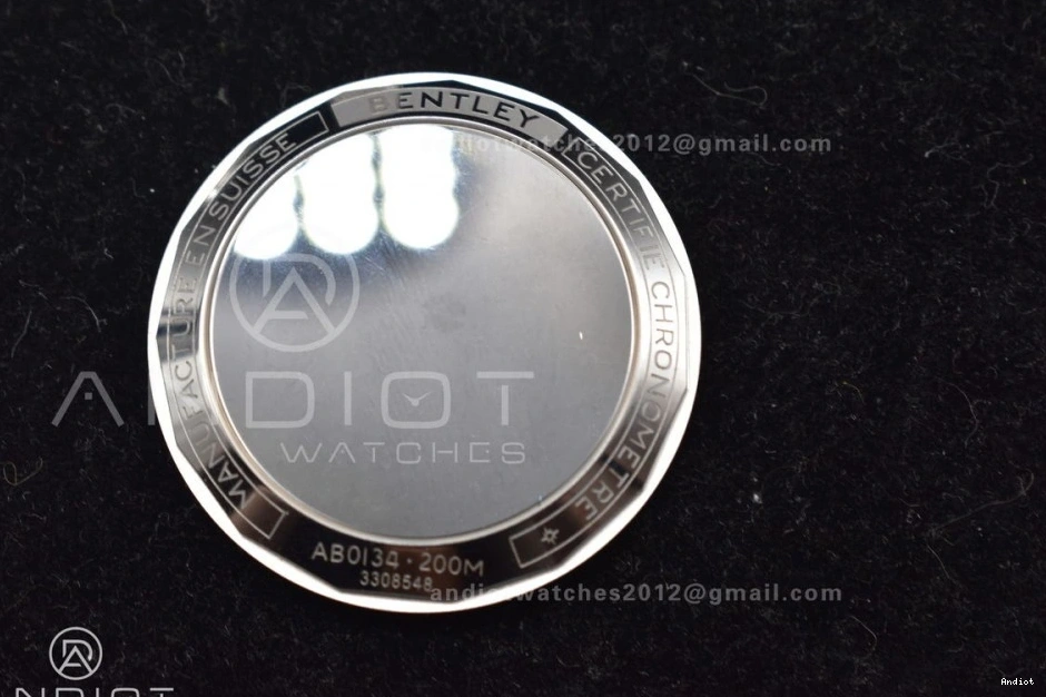 B01 A7750 Blk Best Chrono 43mm BLS SS 1:1 Navitimer Version L-Blue LE 1126